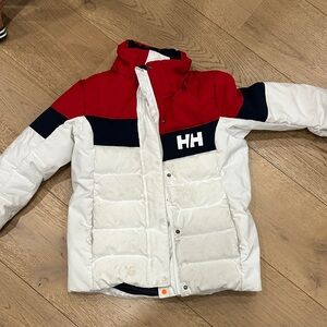Helly Hansen Kids Jacket - Red, White, and Black